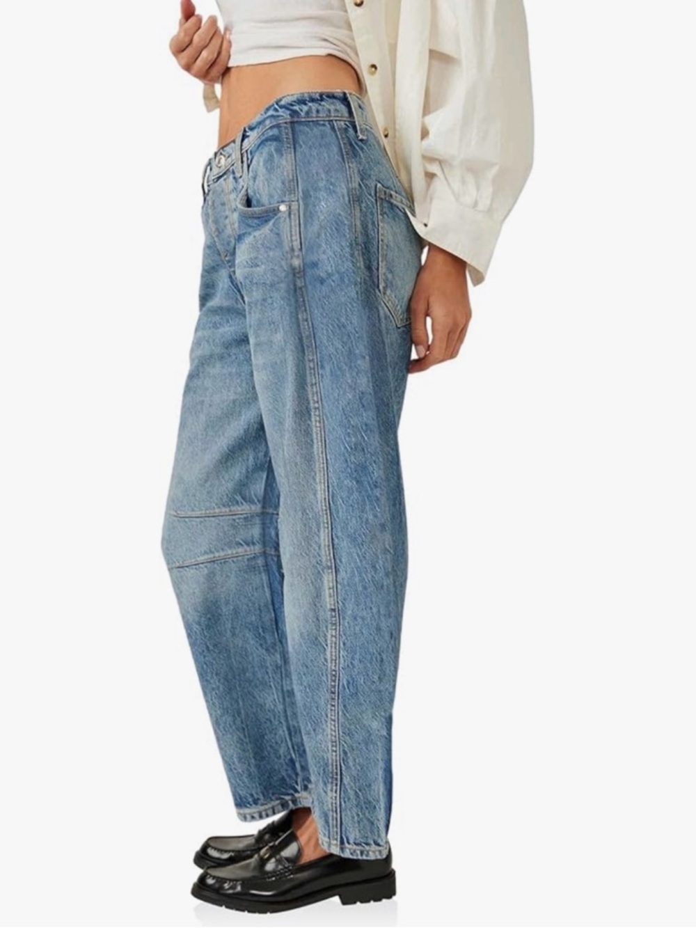 Boyfriend Barrel Jeans // Size 6 - Picture 2 of 6